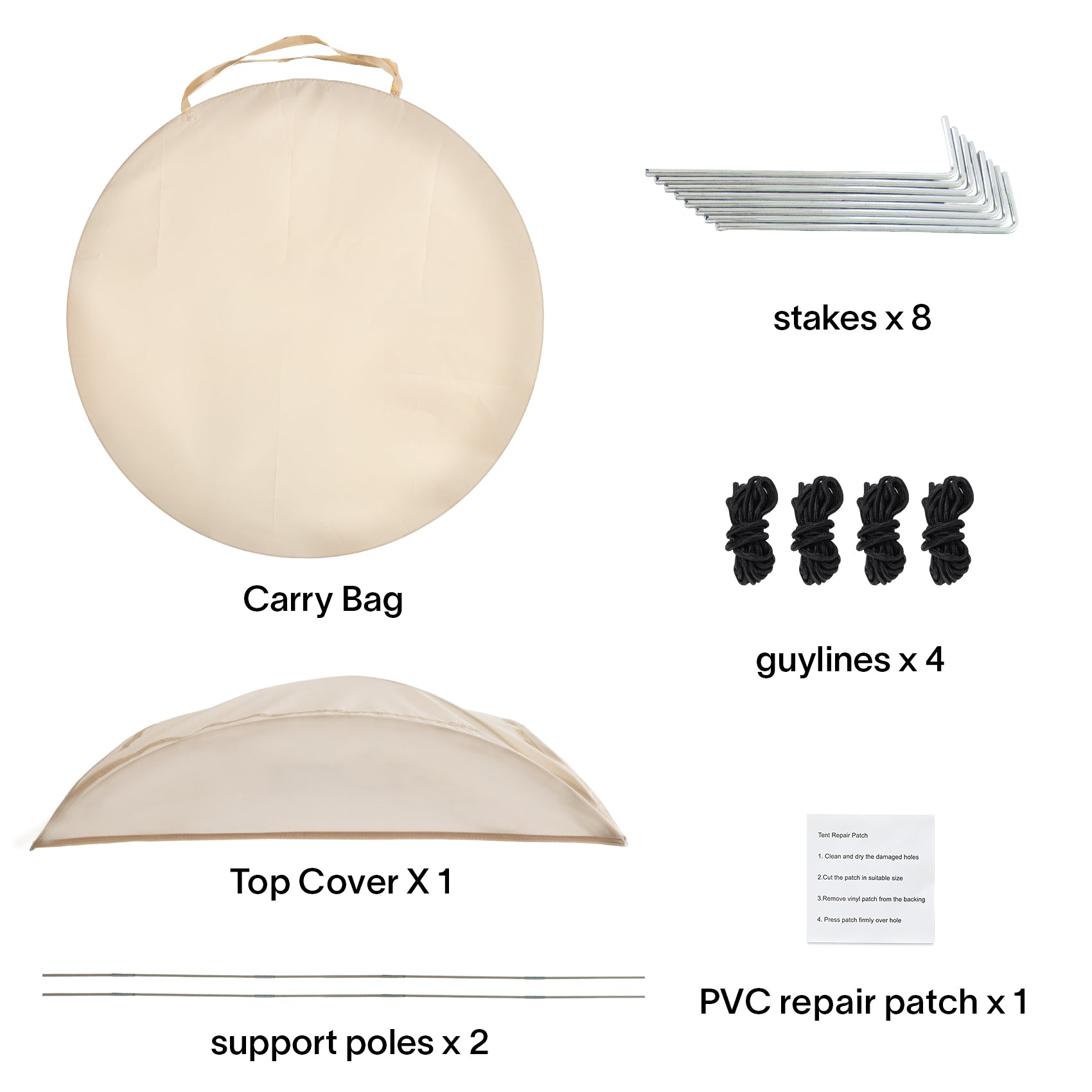 Eighteentek Portable Clear Pop-Up Sports Tent, Weatherproof Bubble Shelter with 360° View, UV Protection, Easy Setup for Outdoor Events, Camping, and Backyard Relaxation