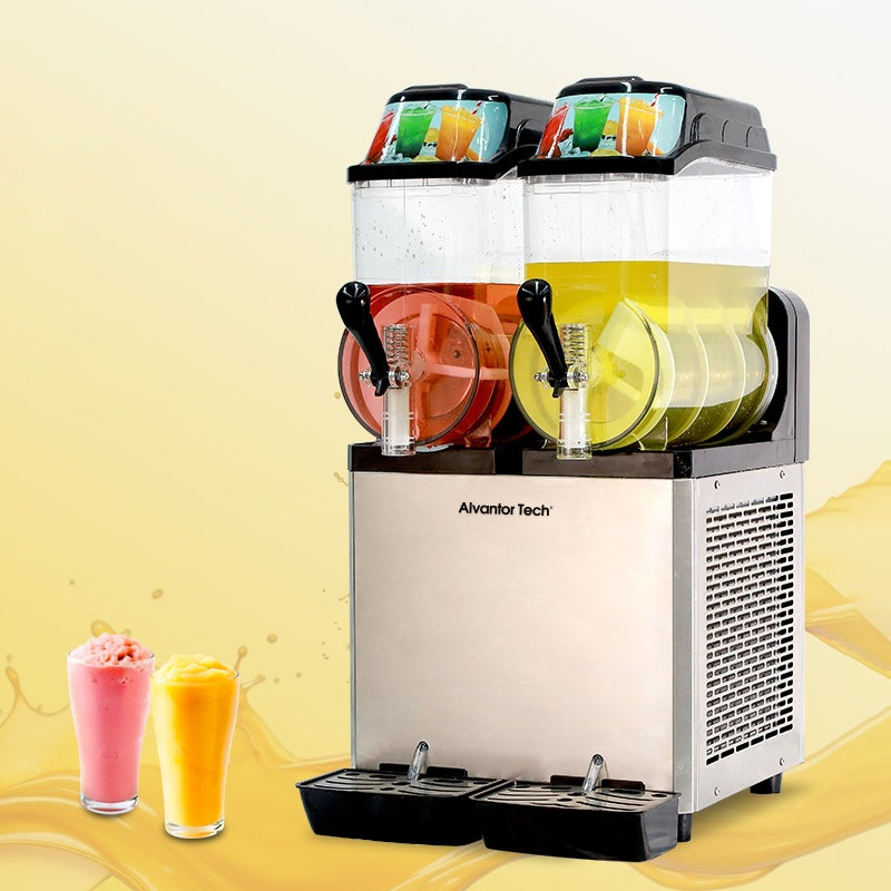 𝘼𝙡𝙫𝙖𝙣𝙩𝙤𝙧 𝙏𝙚𝙘𝙝™ Commercial Ice Shaver – Professional-Grade Stainless Steel Ice Crusher for Fluffy Shaved Ice, Safe & Quiet Tabletop Machine for Home Parties and Small Businesses