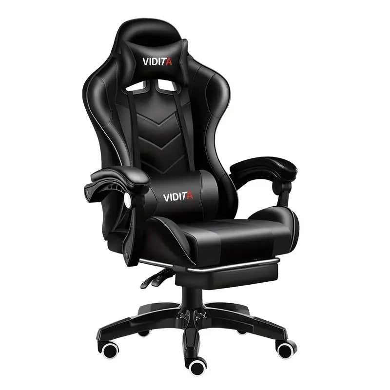 Stylish Adjustable Gaming Chair – Ergonomic High-Back Office Seat with Lumbar Support